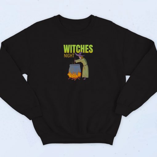 Witches night Funny Halloween Sweatshirt