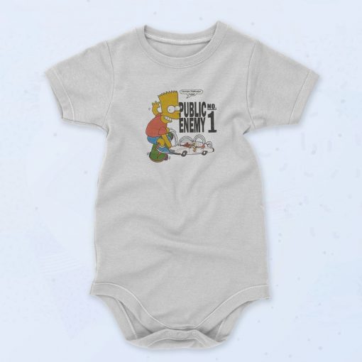 Bart Public Enemy Unisex Baby Onesie