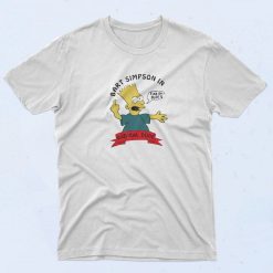 Bart Simpson In Fuck Off Dudes T Shirt