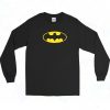 Batman Logo Vintage Long Sleeve Shirt