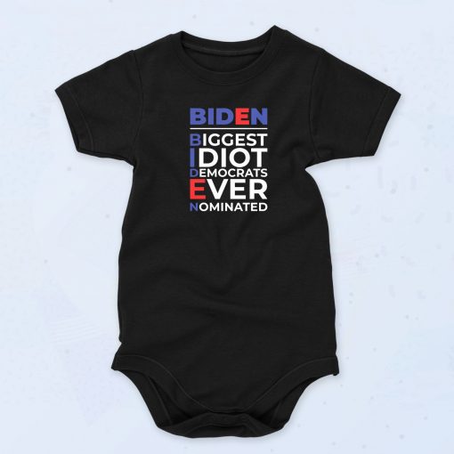 Biggest Idiot Democrats Biden Unisex Baby Onesie