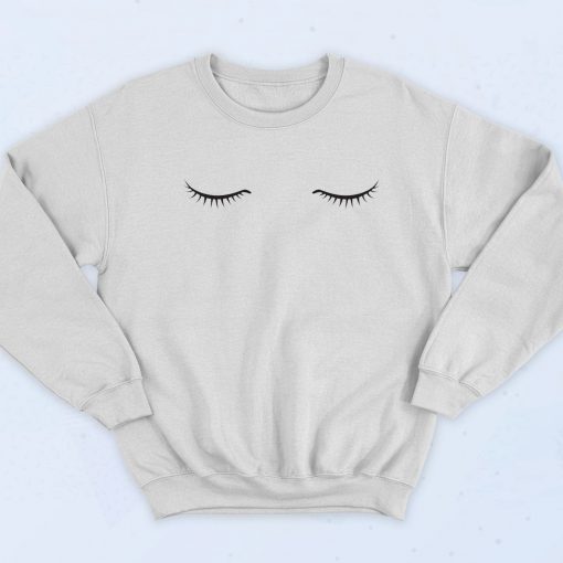 Eye Lash Funny Sweatshirt