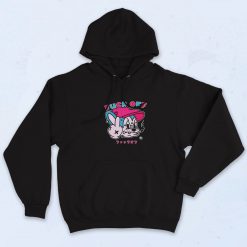 Fuck Off Funny Cartoon Hoodie