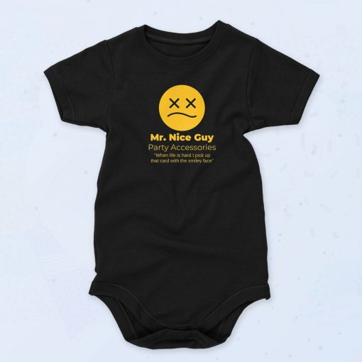 Mr Nice Guy Unisex Baby Onesie