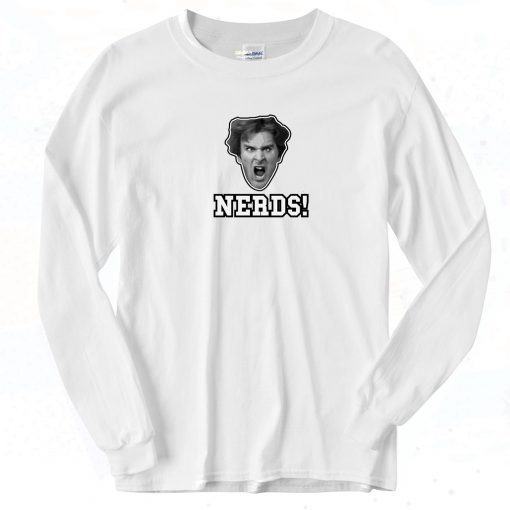 NERDS Revenge of the Nerds Vintage Long Sleeve Shirt