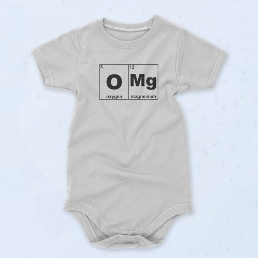 Omg Periodic Table Unisex Baby Onesie