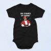 Any Chance Of Snow Rapper Baby Onesie