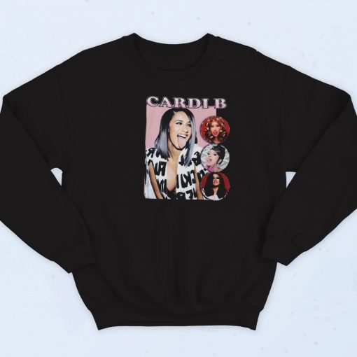 Cardi B Put Tongue Out Sweatshirt