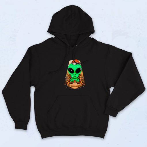 Christmas Alien Funny Hoodie