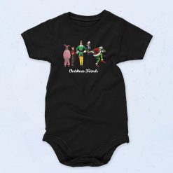 Christmas Friends Movies Baby Onesie