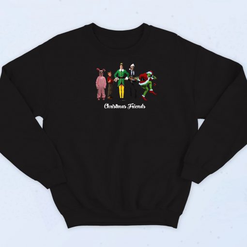 Christmas Friends Movies Sweatshirt