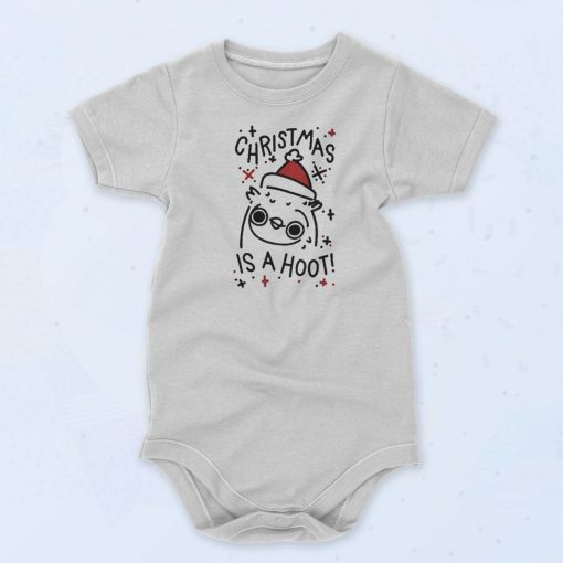 Christmas Is A Hoot Baby Onesie