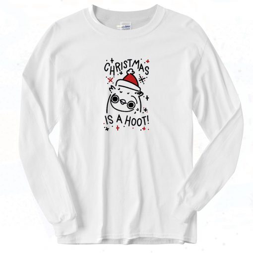 Christmas Is A Hoot Long Sleeve Shirt