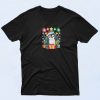 Christmas Penguin Lights T Shirt