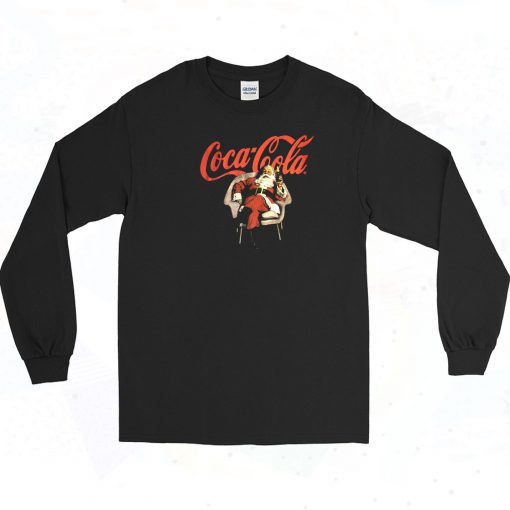 Coca Cola Santa Christmas Long Sleeve Shirt