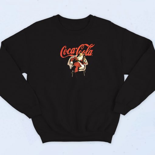 Coca Cola Santa Christmas Sweatshirt