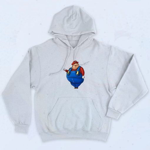 Fat Mario Graphic Hoodie