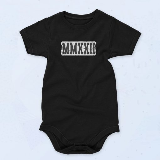 Happy New Year MMXXII Baby Onesie