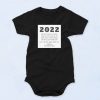 Happy New Year Quote Baby Onesie