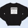 Happy New Year Quote Sweatshirt