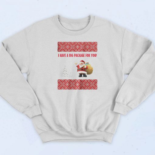 Have A Big Package Santa Sweatshirt