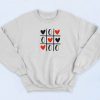 Hearts Tic Tac Toe Sweatshirt