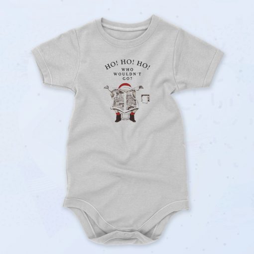 Ho Ho Ho Toilet Paper Baby Onesie