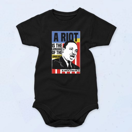 MLK A Riot Unisex Baby Onesie