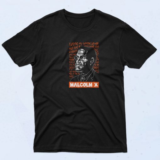 Malcolm X Wisdom T Shirt