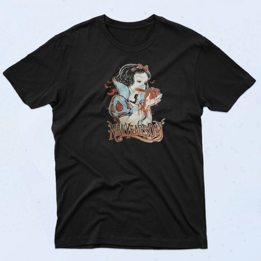 New Years Day Snow White T Shirt