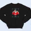 Rapper Santa Christmas Funny Sweatshirt