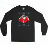 Rapper Santa Christmas Vintage Long Sleeve Shirt