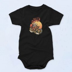 Ride Like A Santa Unisex Baby Onesie