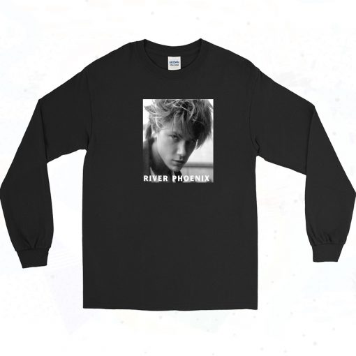 River Phoenix American Actor Long Sleeve Shirt