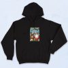 Santa Claus And Kickin Reindeer Hoodie