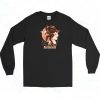 Santa Clause Skateboard Vintage Long Sleeve Shirt