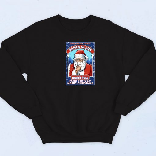 Santa From North Pole Sweatshirt