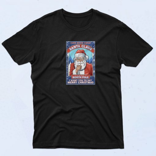 Santa From North Pole T Shirt