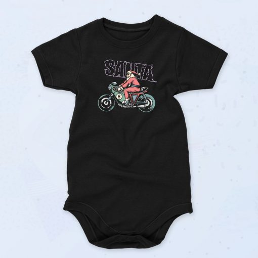 Santa Racer Unisex Baby Onesie