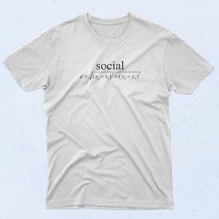 Social Distance Equation T Shirt