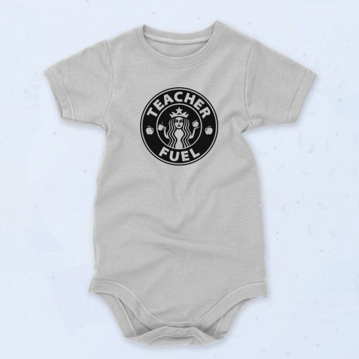 Teacher Fuel Geek Baby Onesie