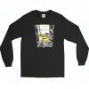 The Simpsons Bart Homer Rappers Long Sleeve Shirt