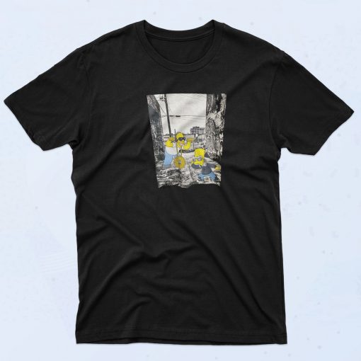 The Simpsons Bart Homer Rappers T Shirt