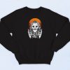 Witchs Scary Face Sweatshirt