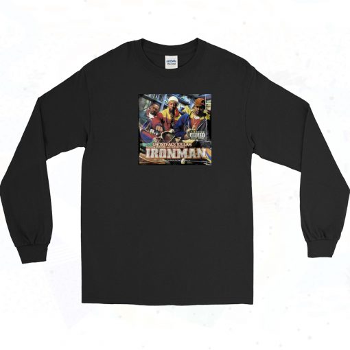 Wu Tang iron Man Long Sleeve Shirt