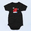 Xmas Boo Sant Baby Onesie