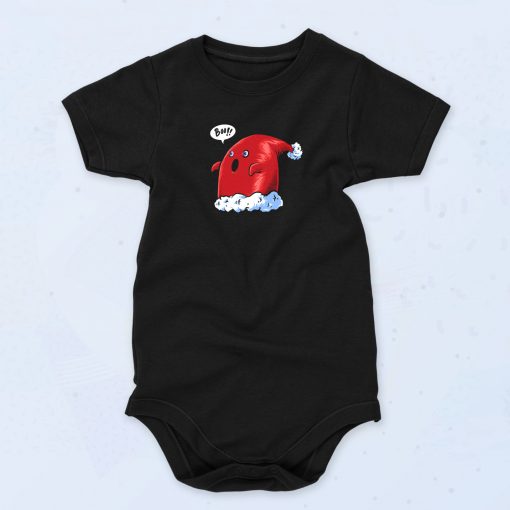 Xmas Boo Sant Baby Onesie