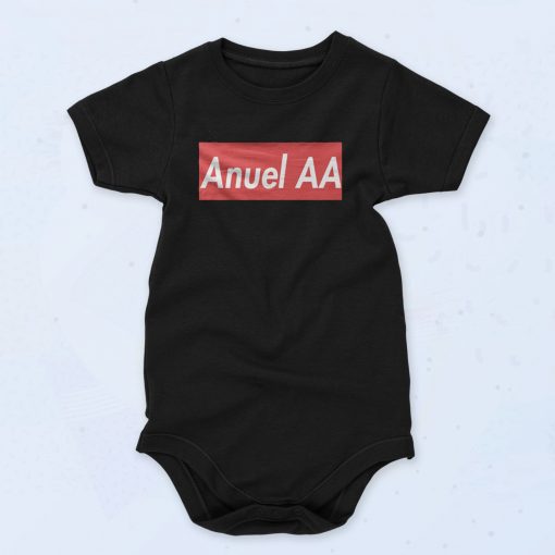 Anuel AA Text Unisex Baby Onesie