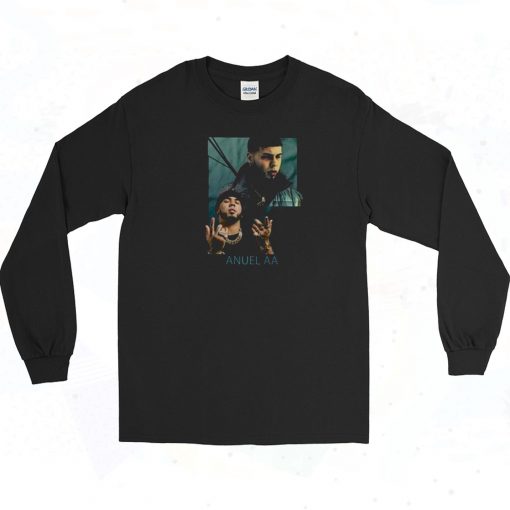 Anuel Aa Rapper Style Long Sleeve Shirt