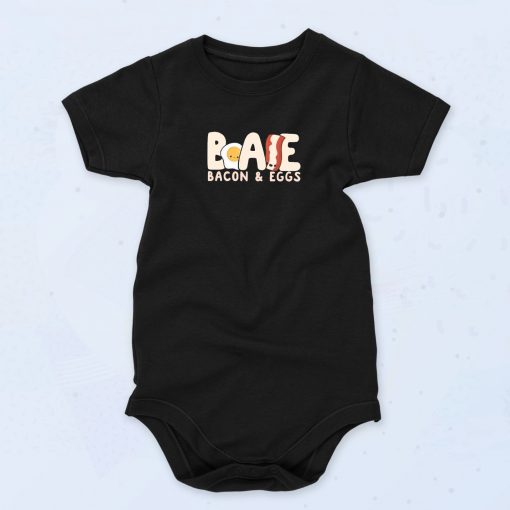 BAE Bacon And Eggs Unisex Baby Onesie